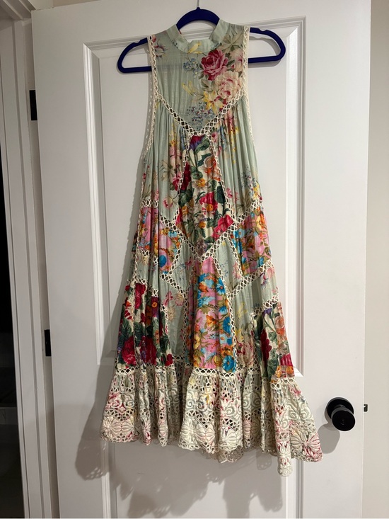 Zimmermann Dresses & Skirts - Zimmermann Frangipani Floral Patchwork Crocher Splice Maxi Dress sz 1 Rare